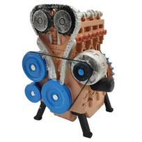 Naudinga variklio ornamento mechaninė derva