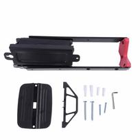 Bike Hanger 360 Degree Rotating Carbon Steel Wall Mount Cycling Storage Rack for Garage