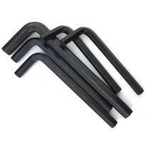 Hexagonal L-Shaped Wrench Set: Ball and Flat Head Hex Keys