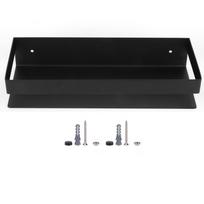 30cm Matt Black Shelf Stainless Steel Bathroom Shelf Kitchen Storage Rack for Home Bathroom