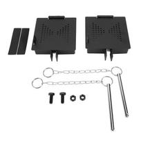 RV Bumper Cap with Vent Holes Prevent Sewer Hose From Falling Carbon Steel Square RV Bumper Plug