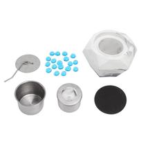 Tabletop Fire Pit Prevent Fuel Leakage Portable Decorative Concrete Mini Ethanol Fire Bowl for