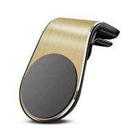 Magnetinis telefono stovas laikiklis L tipo automobilinis laikiklis išmaniesiems telefonams Universalus valdymas viena ranka Mobiliojo telefono laikiklis 1pc beige