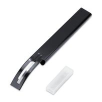 DIY Leather Craft Cutting Thinning Knife With Blades Craft Tool Planing Scraping Black juoda