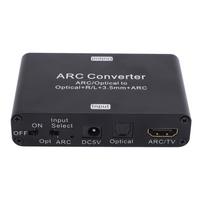 HD Multimedia Interface ARC Converter 192KHz DAC Digital to Analog Converter 3.5mm Jack for TV