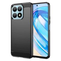 „Honor X8A Case Honor X8A 4G Cover“ 6,7 colio anglies pluošto smūgiams atsparus silikoninis buferis, skirtas „Honor X8A X9A X7A X8 X7 X6 X5 4G“ For Honor X6 juoda