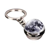 Solar System Keychain Vibrant Color Non-Fading Lightweight Outer Space Planet Keychain Hanging Decoration