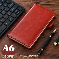 Super Thick Leather Business Notebook with Simple Logo
