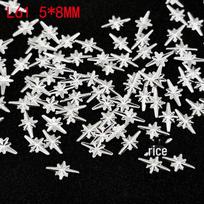 New Japanese CC Star Thin Cross Light Therapy Nail Art Decoration Normal specifications white