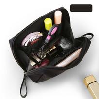 Korean Style Mini Cosmetic Travel Clutch juoda