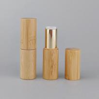 Bamboo Wood Cosmetics Packaging: 5g Wax Tube & Lipstick Tube
