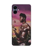 Maniacase Case For Samsung galaxy A06 Lil Nas X Wallpaper juoda