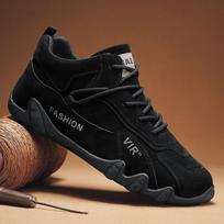 Labor Insurance Men's Non-slip Low-top Tooling Soft Sole Lightweight Wear-resistant Construction Site Shoes Work Shoes 39 juoda