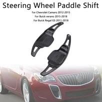 Carbon Look Steering Wheel Paddle Shifter Extension Covers Fit Chevy Camaro