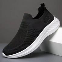 New Spring and Autumn Season One Step Men's Casual Shoes, Sports Shoes, Soft Sole, Anti slip, Breathable Old Beijing Cloth Shoes 39