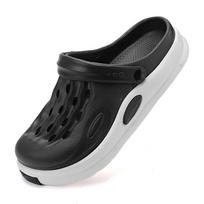 Vasaros vyriški sandalai Paplūdimio guminiai Sodo vyriški batai 2024 m. Mados Sandalias para Hombre Sandales pour Homme Zapatos Hombre 40 juoda