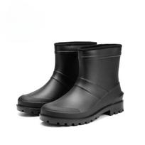 Vyriški lietaus batai Juodi Atsparūs dėvėjimui Vyriški batai PVC Atsparūs vandeniui Su nuolaida Apsauginiai batai Miesto Guminiai Sodo Originalūs 2024 Wellies Žvejybai 39