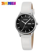 Ladies Watch Round Simple Dial Quartz Watch 30m Waterproof Belt Calendar Watch Home