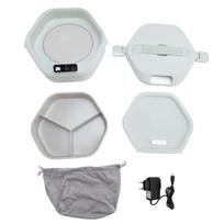 Electric Lunch Box Multifunctional Adjustable Porcelain Liner Cordless Portable Food Warmer for L