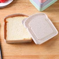 Pietų skrebučio sumuštinio nešiojimo dėžutė Daugiaspalvė Didelės talpos Biuro darbuotojo Plastikinis bento dėklas Lengvai valomas Lengvas Nešiojamas white