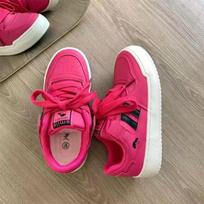 Niche flat-bottomed bread shoes women's dopamine 2025 spring and autumn new wear-resistant casual versatile breathable student board shoes women 35 rožinė raudona spalva