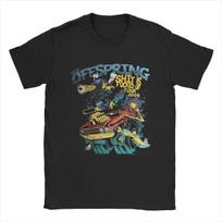 Punk The Offspring Funny T Shirt Men's Cotton Unique T-Shirts Round Neck  Tees Short Sleeve merch Plus Size S juoda