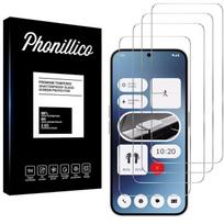 Tempered Glass for Nothing Phone 2a [Pack of 4] Glass Screen Protector Phonillico® skaidri