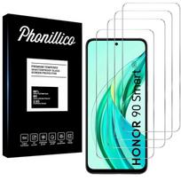 Tempered Glass Film for Honor 90 Smart 5G [Pack 4] Screen Protector Glass Phonillico skaidri