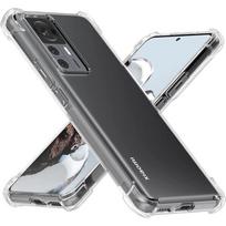 Case for Xiaomi 12T PRO - Shockproof Protection TPU Soft Transparent Phonillico® skaidri