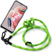 Case - Xiaomi - Redmi Note 12 5G - Shockproof Protection - Removable Lanyard - Green