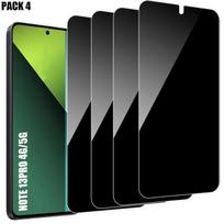 Screen Protector - Xiaomi - Redmi Note 13 Pro - Tempered Glass - Anti-spy - Pack of 4