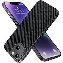 Coque - EF CONNECTION - pour iPhone 14 Plus - Motif Carreau Noir - Souple - Antichoc - Anti-Rayures