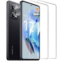 Set of 2 tempered glasses and 2 camera protectors for Xiaomi Redmi Note 12 Pro 5G - E.F.CONNECTION