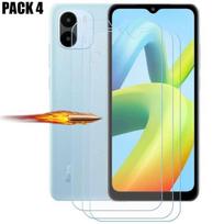 Film de protection en verre trempé - Xiaomi - Redmi A1/A2 - 4 pièces - Résistant aux rayures - 9H