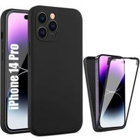 Coque - E.F.CONNECTION - pour iPhone 14 Pro - Silicone - Protection 360° - Antichoc