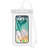 Universal Waterproof Pouch for Phone - E.F.CONNECTION - Swimming - Black/Semi-transparent