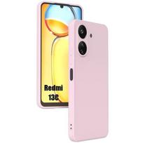 Coque Silicone pour Xiaomi Redmi 13C - Ultra Slim - Protection Chocs - Rose Clair