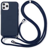 Coque de Protection - E.F.CONNECTION - pour iPhone 11 Pro - Souple - Bleu Marine - Anti-Rayure