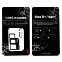 3-in-1 SIM Card Adapter for WIKO View 5 Plus Smartphone Micro-SIM Nano-SIM Universal