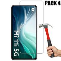 Protection d'écran en verre trempé - E.F.CONNECTION - pour Xiaomi Mi 11i 5G - Résistance 9H - Anti rayure - 0.30 MM