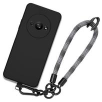 Coque - E.F.CONNECTION - Pour Xiaomi Redmi A3 - Protection Antichoc - Silicone Hybride - Bracelet Amovible Gris