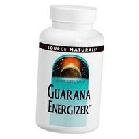 Guarana Seed Extract, Guarana Energizer, Source Naturals 60 tabs (11355001) 60tab