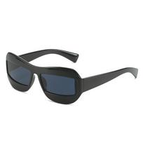 Frog Eye-Shaped Sunglasses, Personalized Sunglasses, Personalized Hip-Hop Reflective Glasses, Trendy Street Sunglasses For Women regular