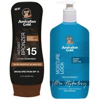 Australian gold balm with bronzer SPF15 + moisture lock 473ml
