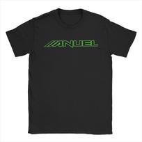 Anuel Aa Fluor Verde T-Shirt Men  Humor 100% Cotton Tees O Neck Short Sleeve T Shirts Classic Tops S juoda