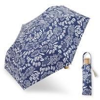 Ogawa Folding Japanese For Both Sunny and Rainy Light Blocking UV Heat Water Kawaba Inn Honpo Summer Gift 54375 Parasol, Umbrella, Women's, Pattern,