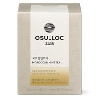 OSULLOC Marokietiška mėtų arbata (10 maišelių) – Aukščiausios kokybės korėjietiška žalioji arbata su gaivia mėta 1 box (10 Bags)