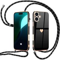 Protective Case - BOOLING - for iPhone 16 - Flexible - Black - Scratch Protection juoda
