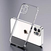 Silver Silicone Case For iPhone 13 mini