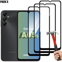 Screen Protector - Tempered Glass - Compatible Samsung Galaxy A05s - Pack of 3 - Scratch-resistant - Shockproof juoda